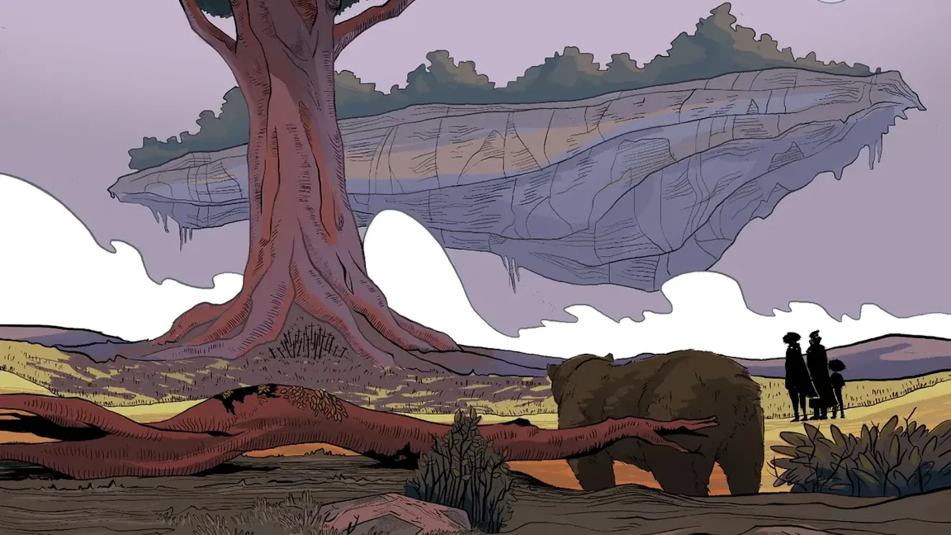 Olde Forest carousel banner 1